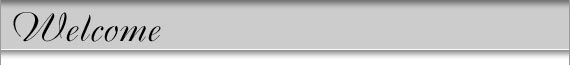 Welcome